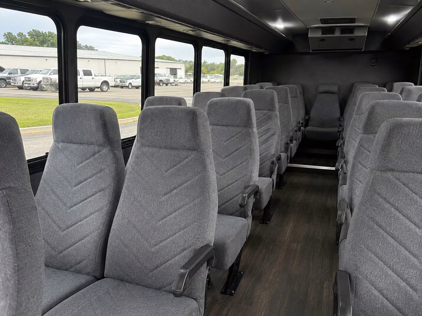 20 passenger minibus interior