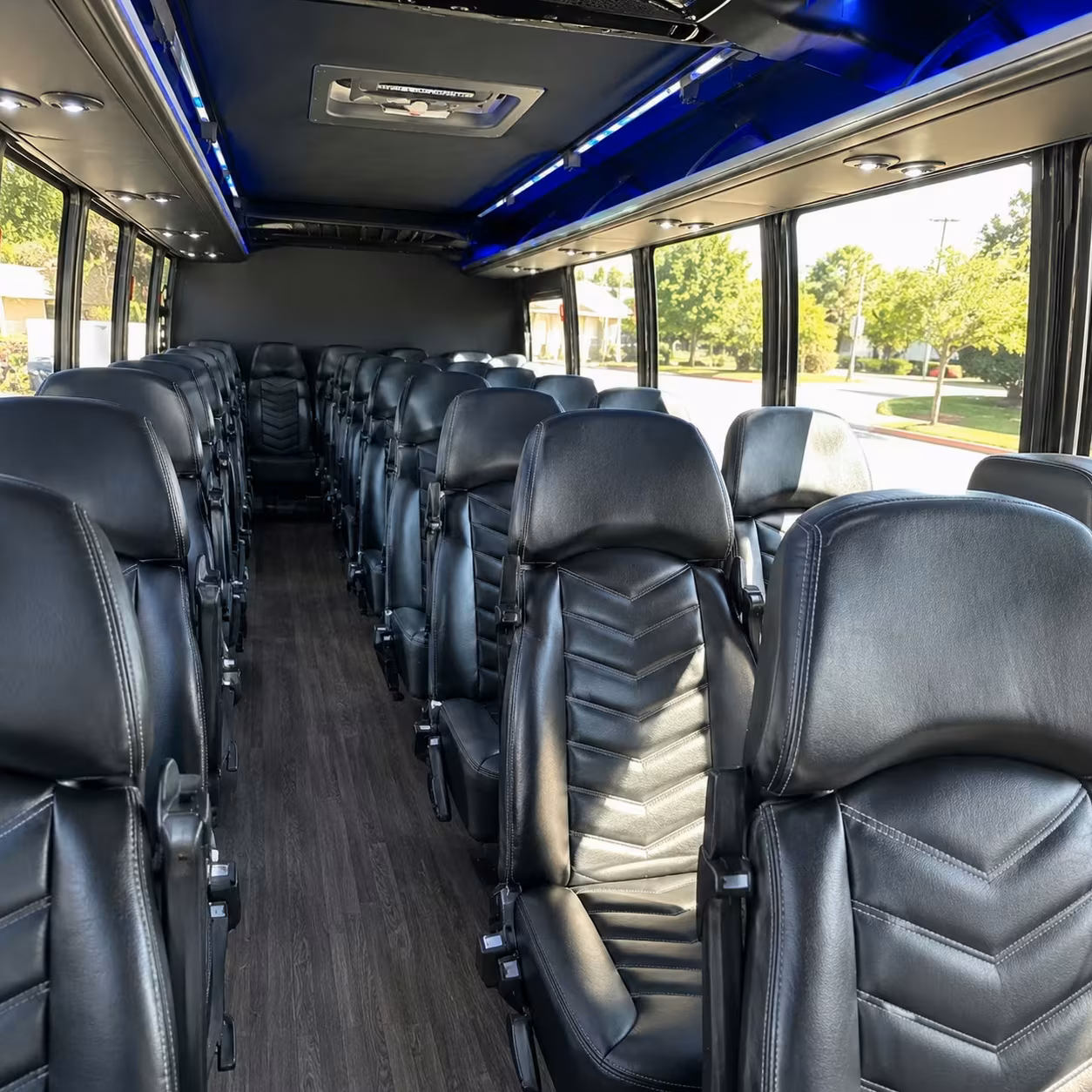 minibus rentals for smaller concert groups in whittier california