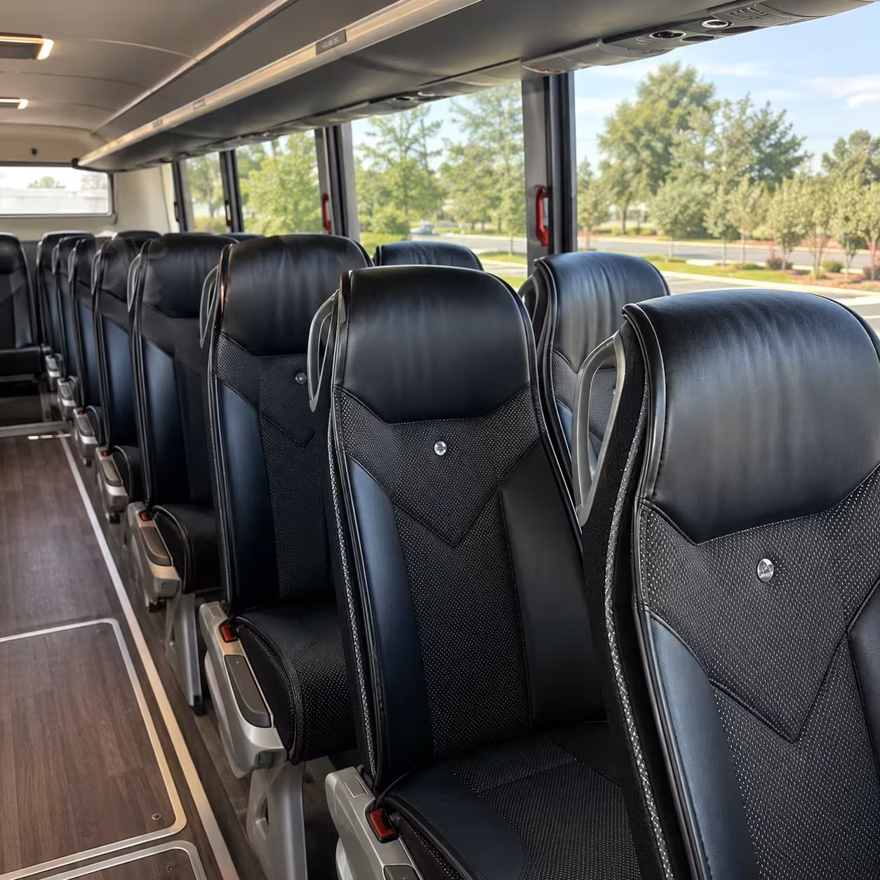 whittier charter bus rental inside