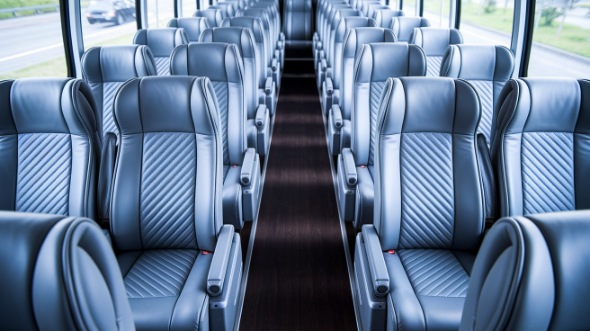 50 passenger charter bus interior whittier