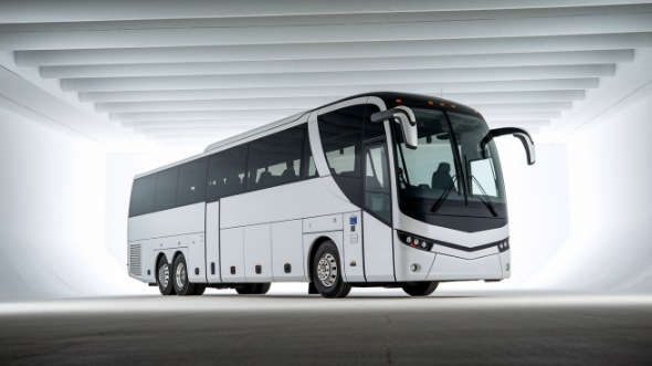 55 passenger charter bus whittier