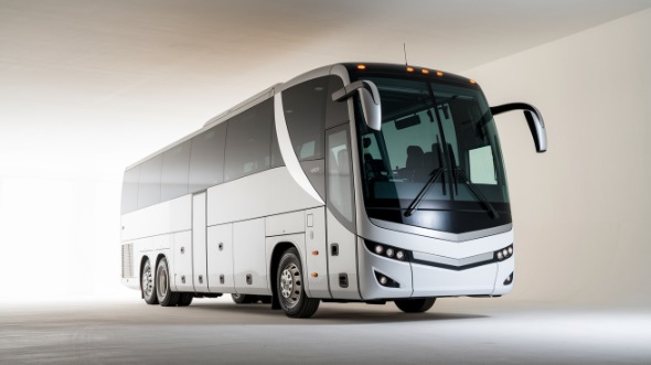 56 passenger charter bus whittier