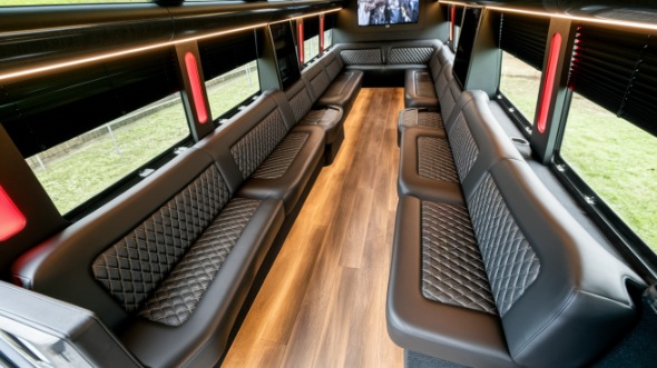 sprinter limo rental interior whittier