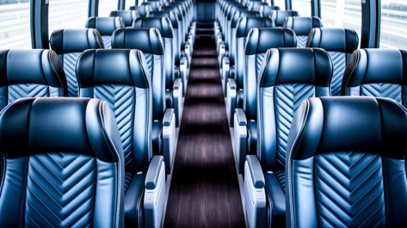 whittier 54 passenger charter bus rental