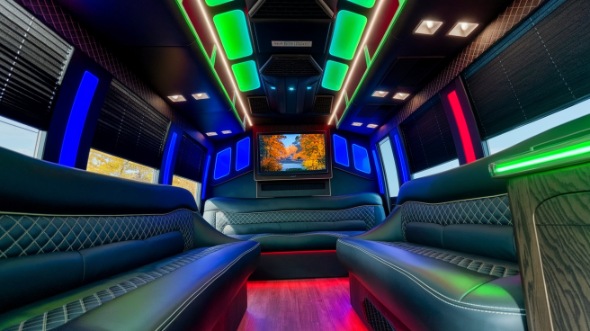 whittier party bus rental inside