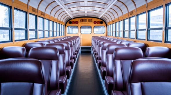 whittier school bus rental inside